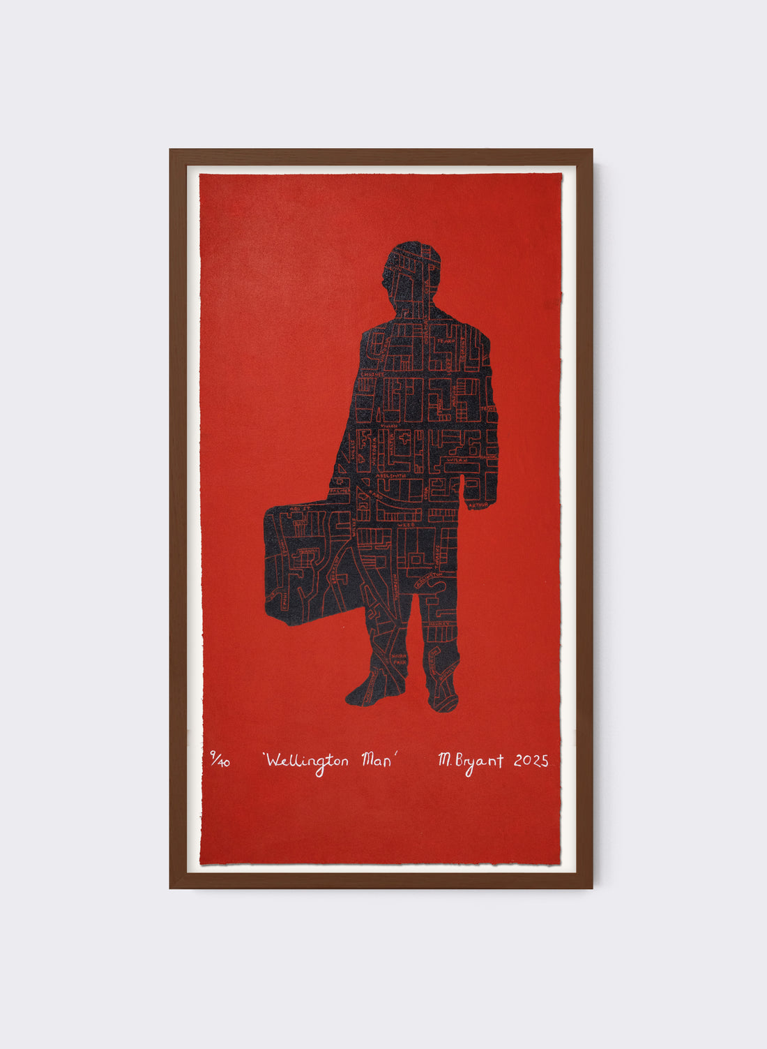 Wellington Man 9/40 - Framed