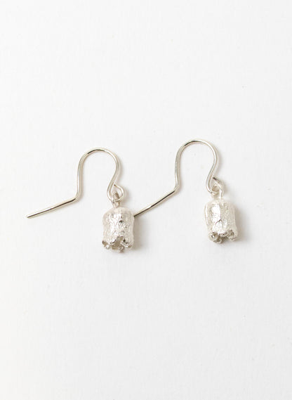 Rātā Hook Earrings - Sterling Silver
