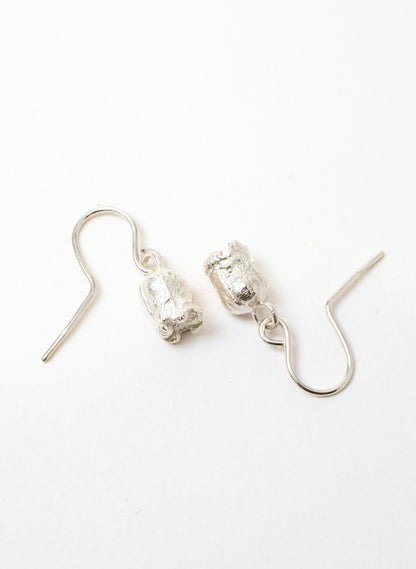 Rātā Hook Earrings - Sterling Silver