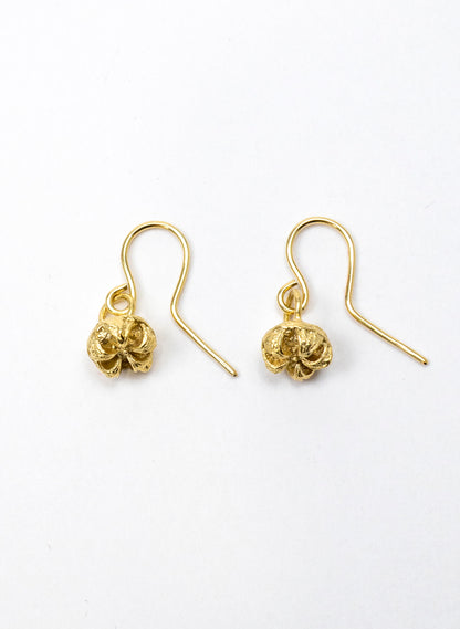 Manuka Hook Earrings - Gold