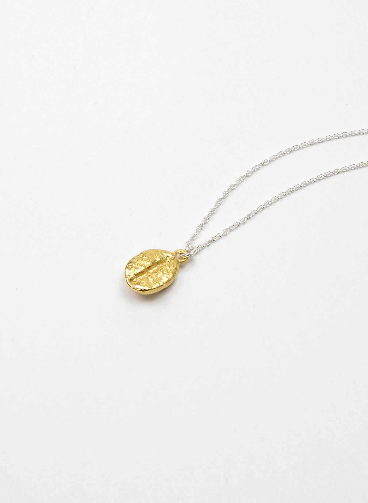 Gold Coffee Bean Necklace