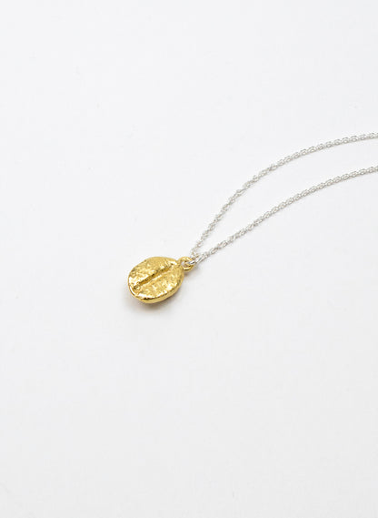 Gold Coffee Bean Necklace