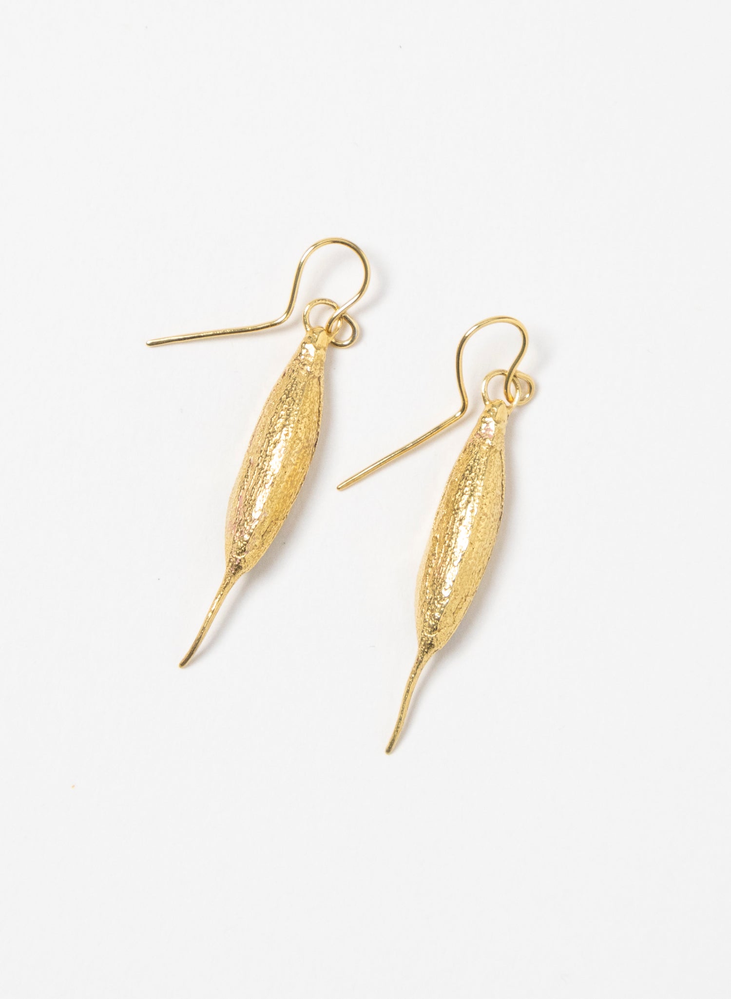 Rewarewa Earrings - Gold &amp; Silver