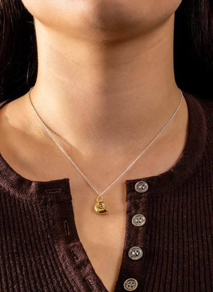 Spiral Necklace - Gold