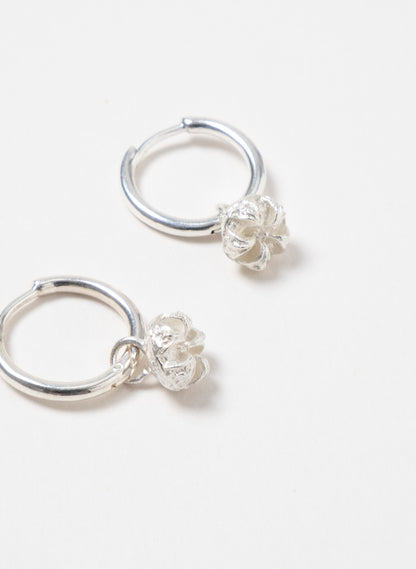 Mānuka Seed Earrings - Silver