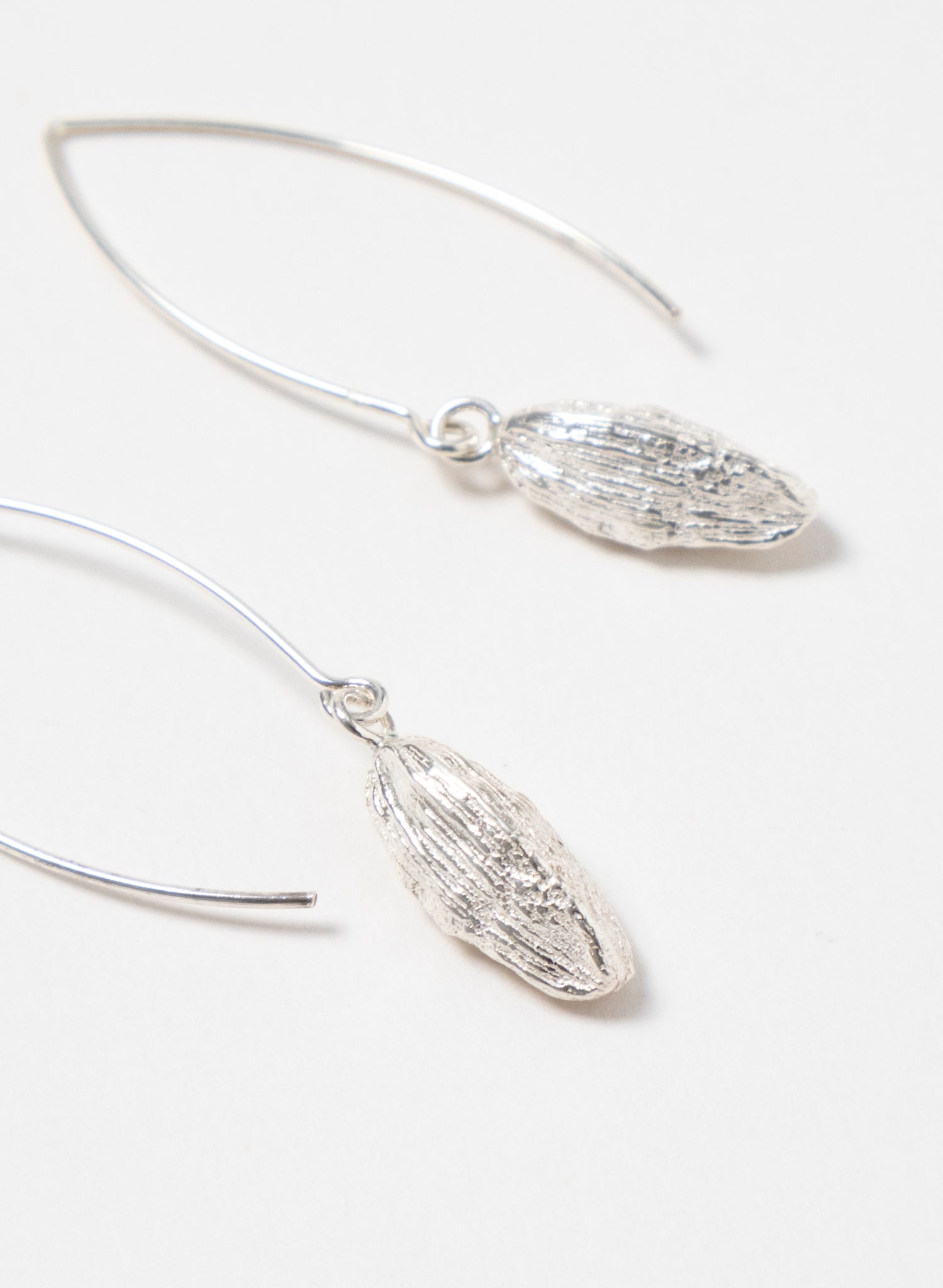Cardamom Earrings - Silver