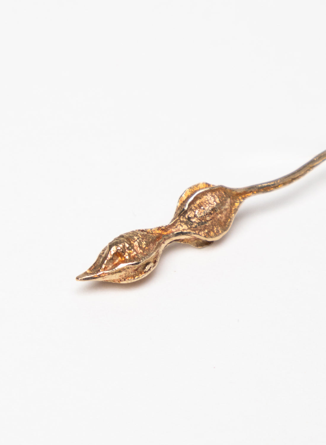 Kowhai Hook Earrings - Bronze