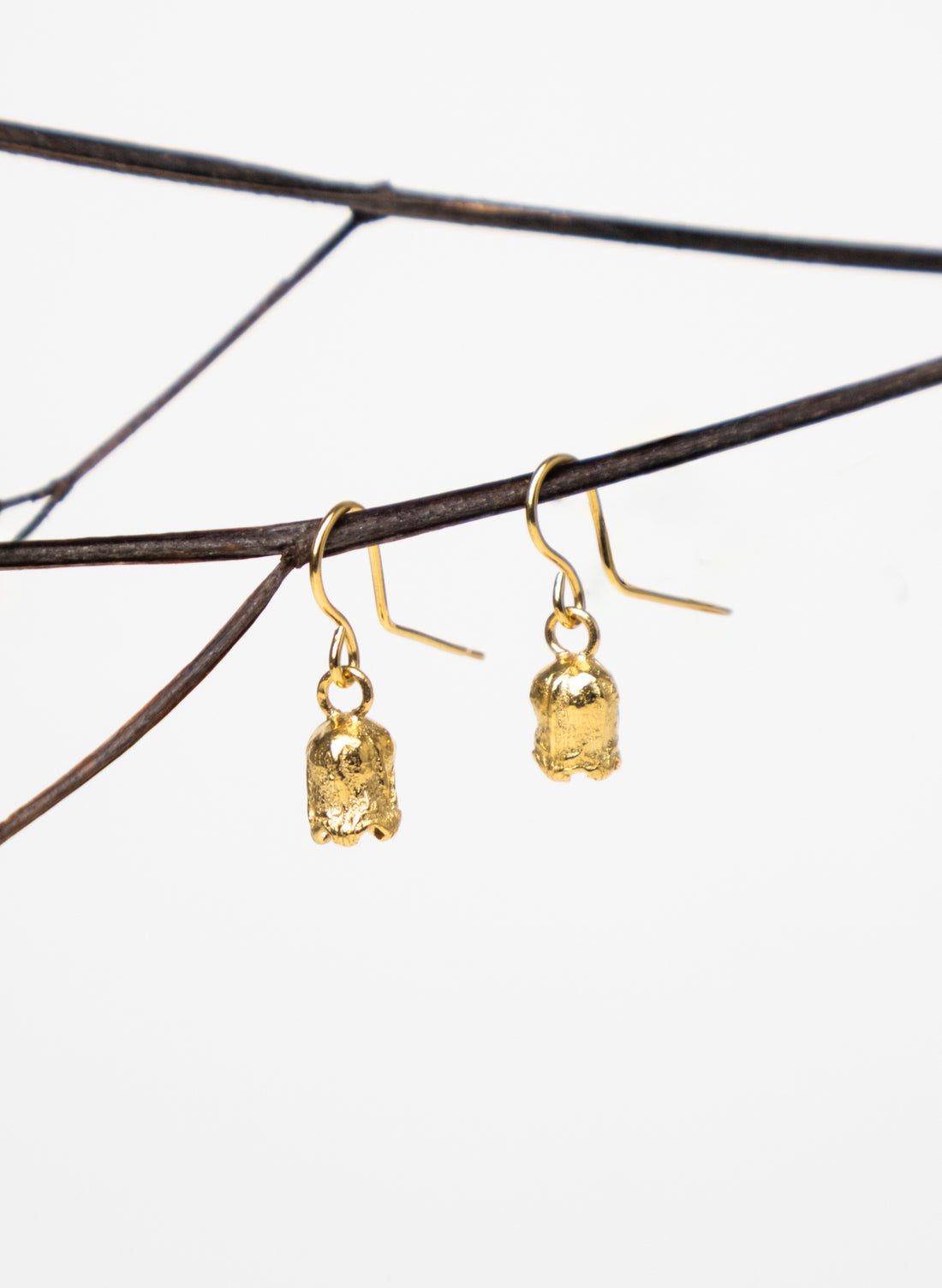 Rata Hook Earrings - Gold