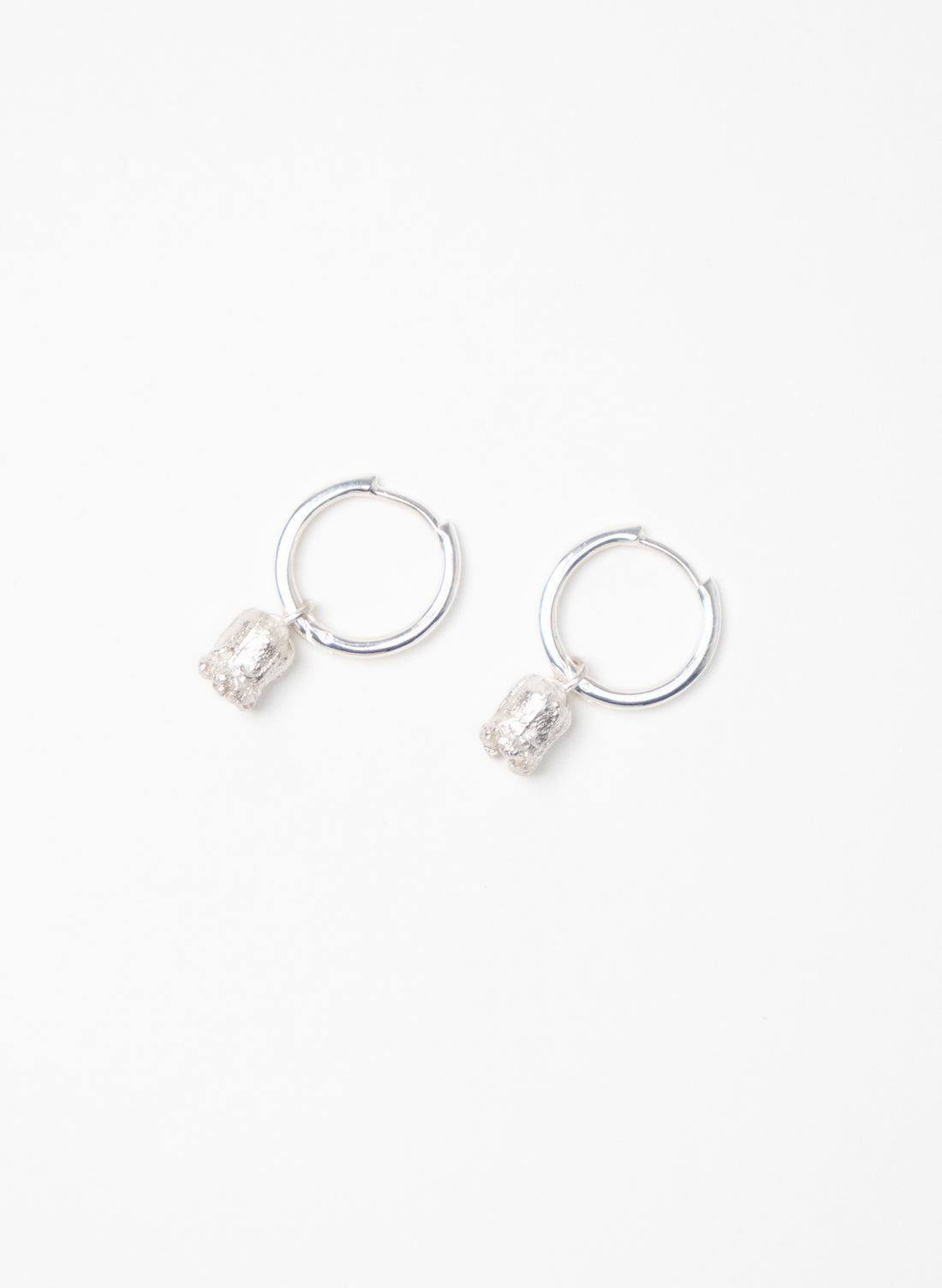 Rātā Hoops - Sterling Silver