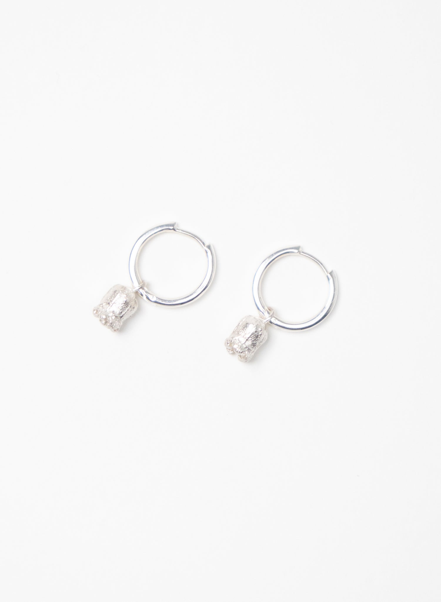 Rātā Hoops - Sterling Silver