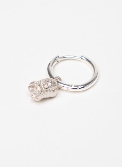 Rātā Hoops - Sterling Silver