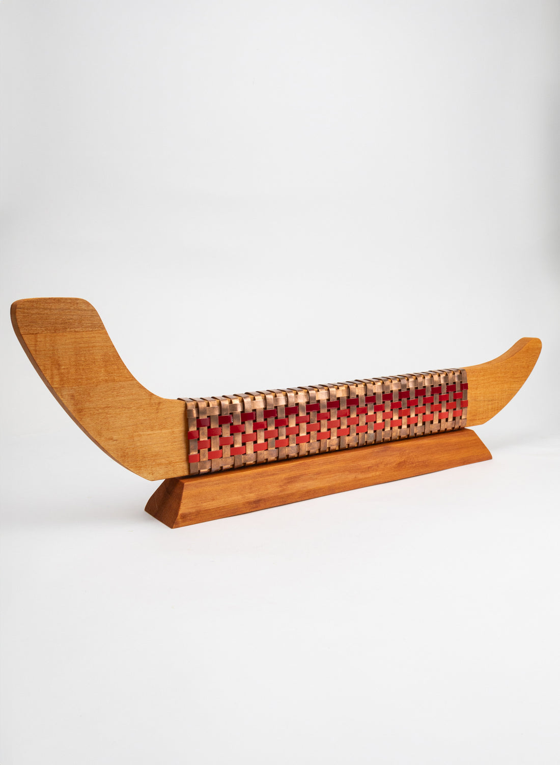 Reds &amp; Copper Waka on Plinth