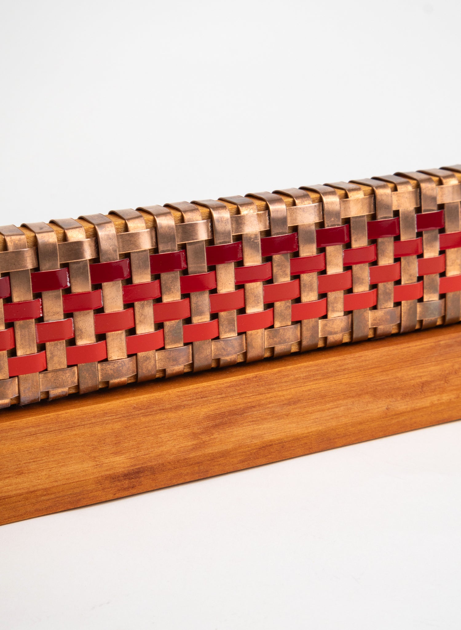 Reds &amp; Copper Waka on Plinth