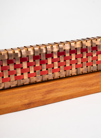 Reds &amp; Copper Waka on Plinth