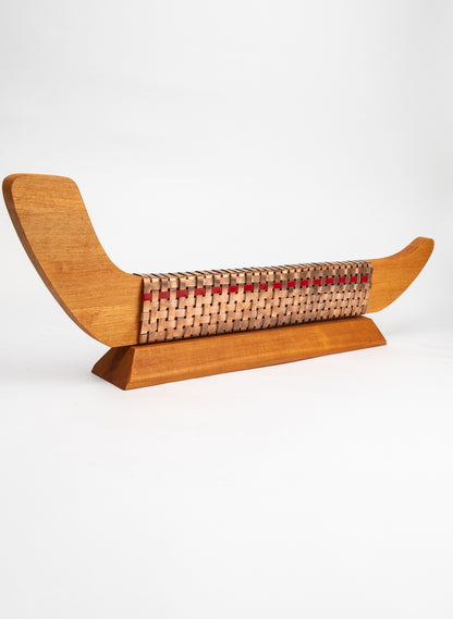 Reds &amp; Copper Waka on Plinth