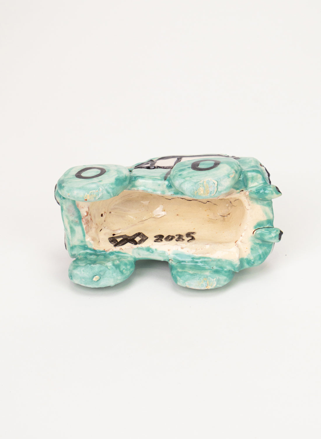 3D Sculpture - Teal Car
