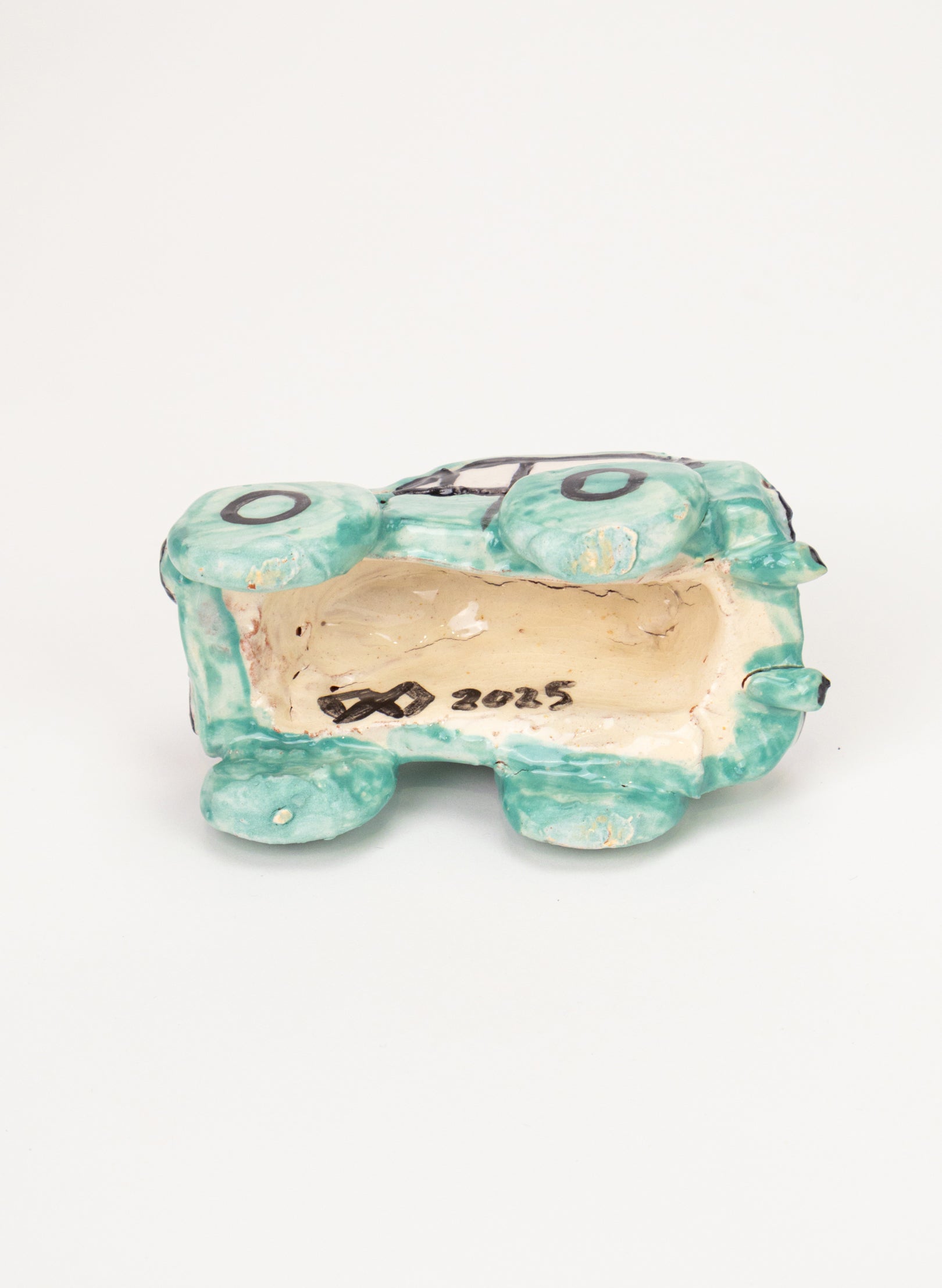 3D Sculpture - Teal Car