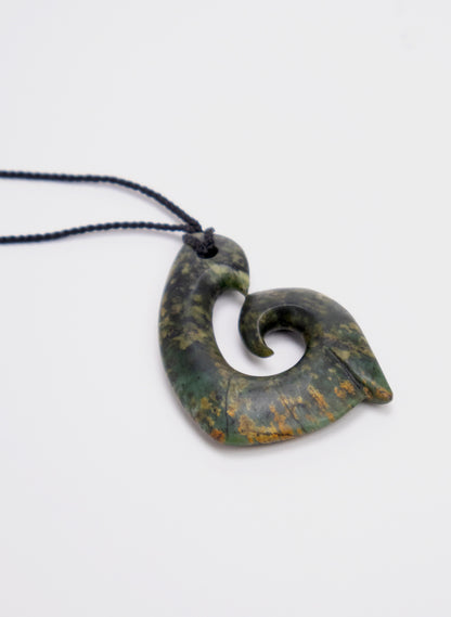 Pounamu Hei Matau Pendant