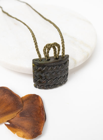 Pounamu Kete Pendant