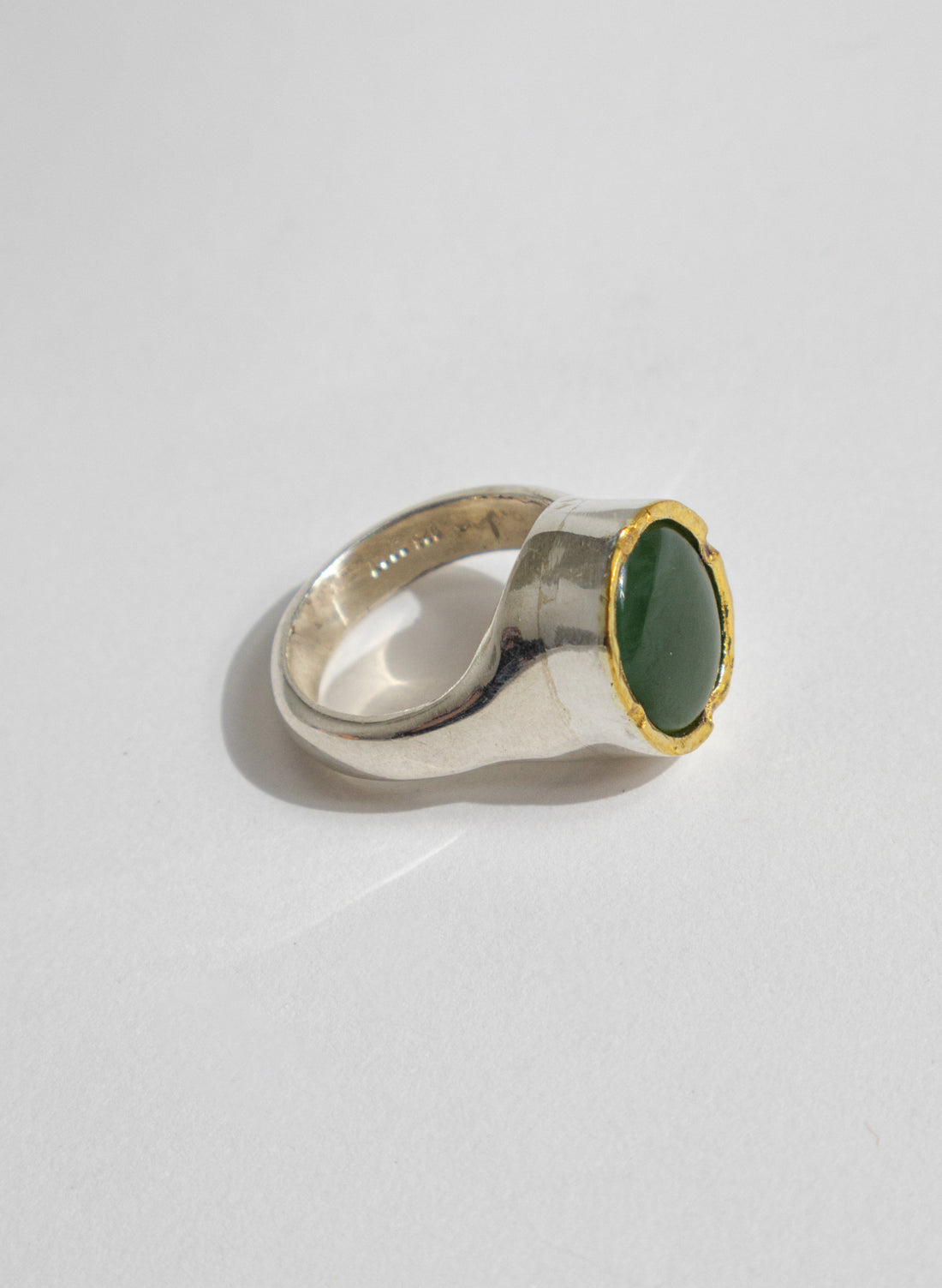 NZ Pounamu Oval Ring