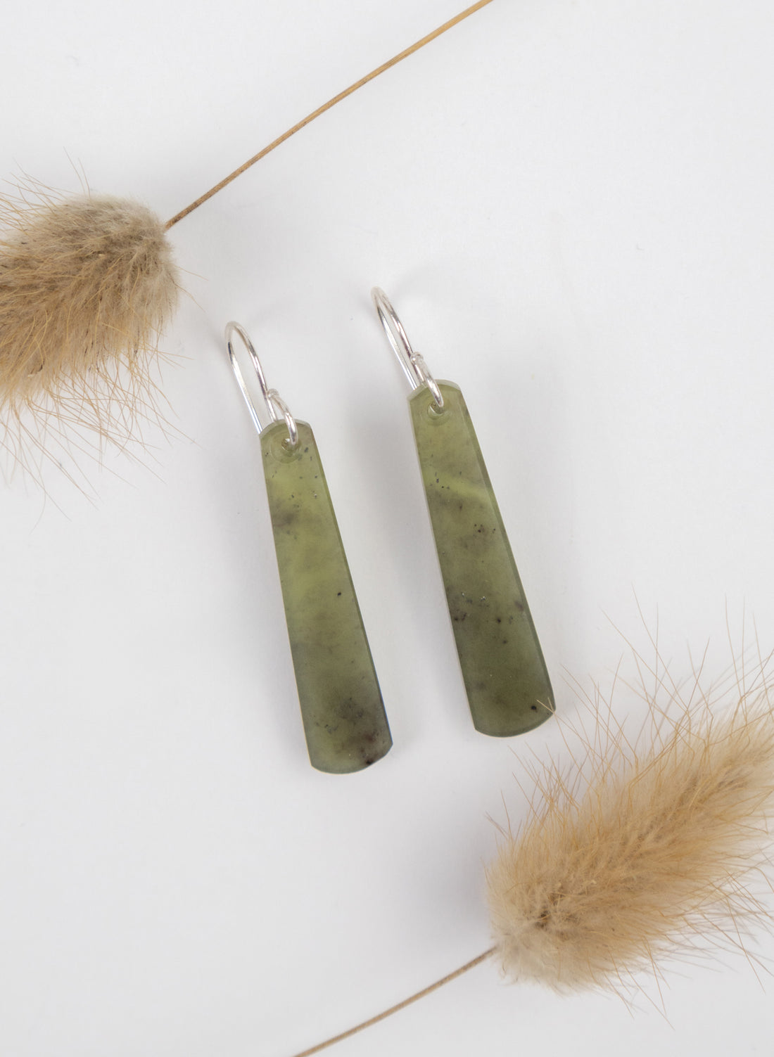 Pounamu Drop Earrings