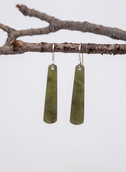 Pounamu Drop Earrings