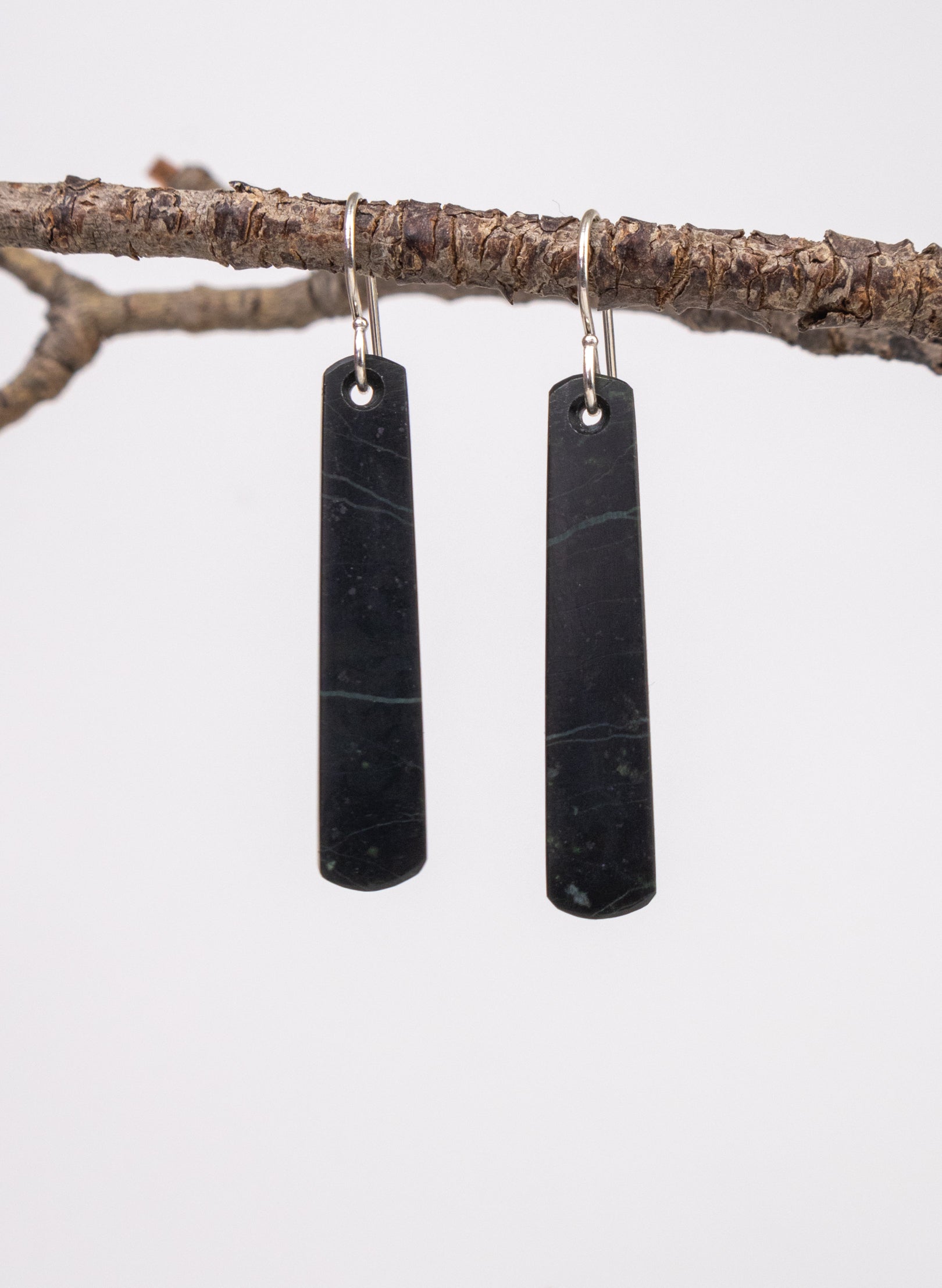 Pounamu Drop Earrings