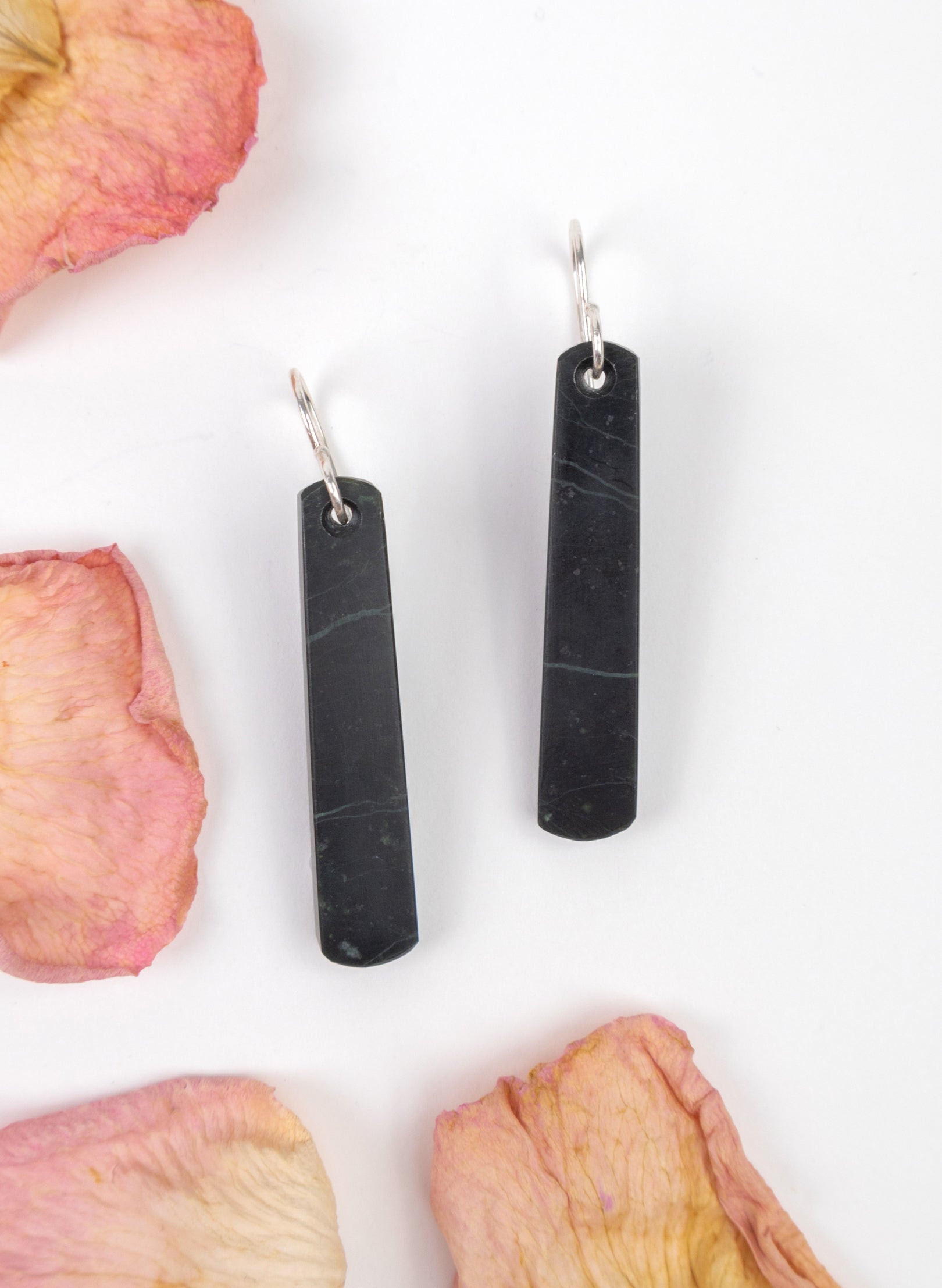 Pounamu Drop Earrings