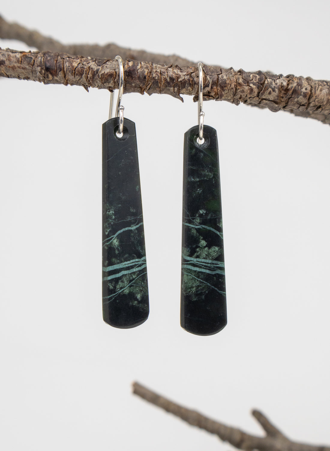 Pounamu Drop Earrings