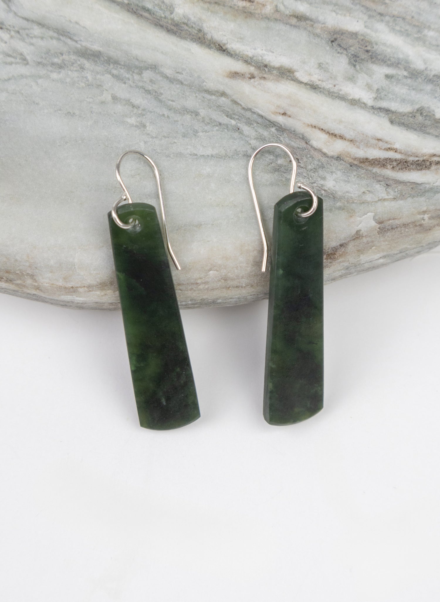 Pounamu Drop Earrings