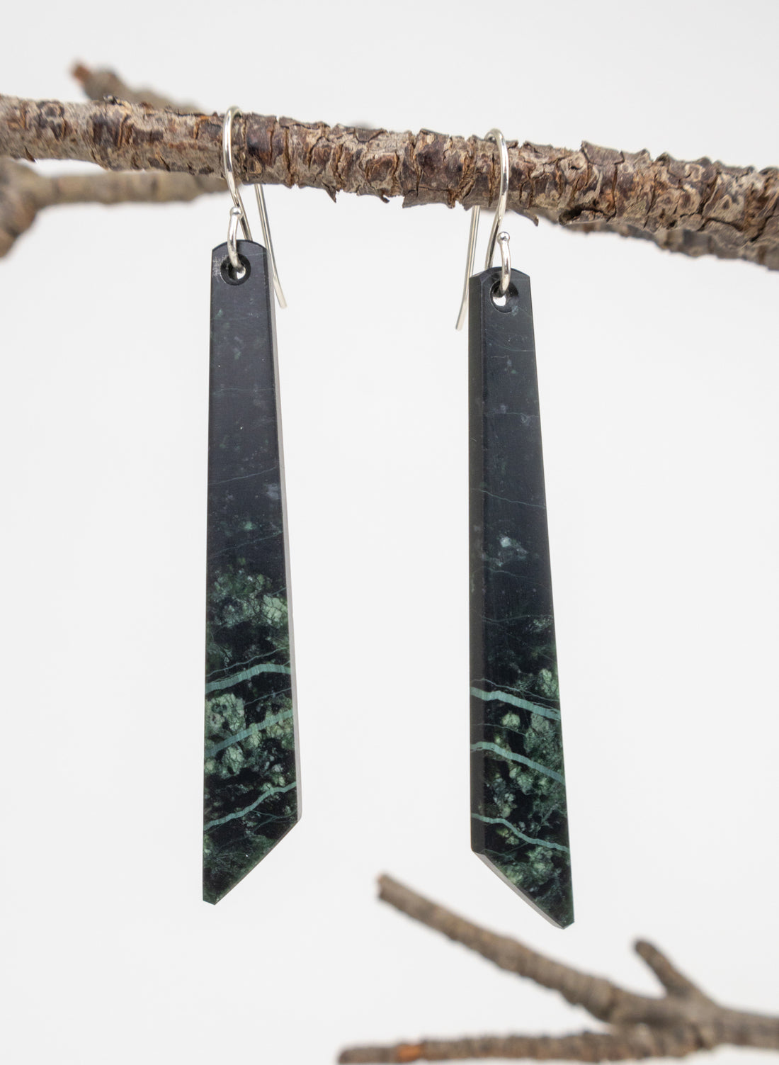 Pounamu Drop Earrings