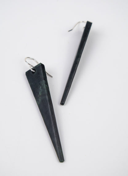 Pounamu Drop Earrings