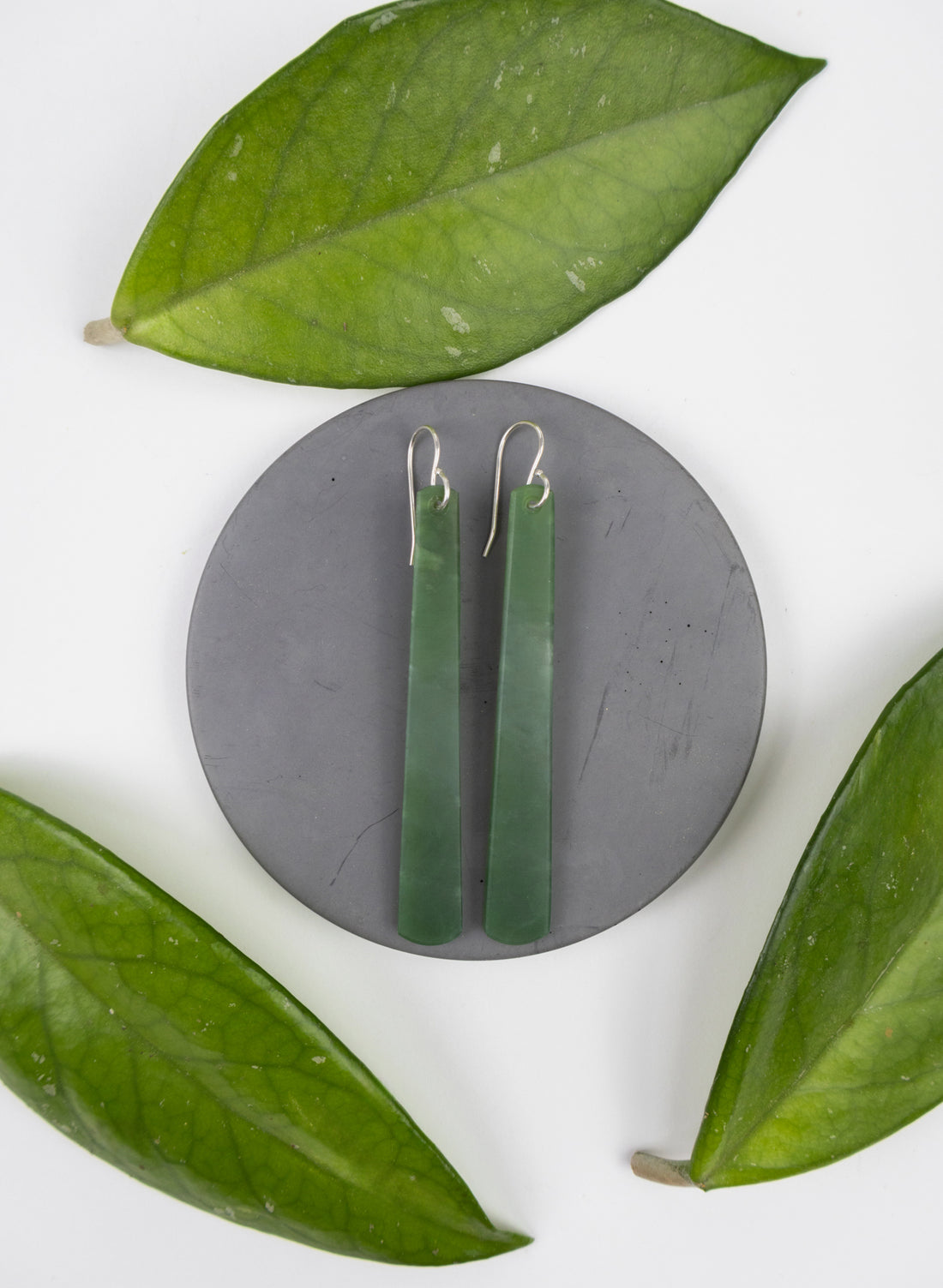 Pounamu Drop Earrings