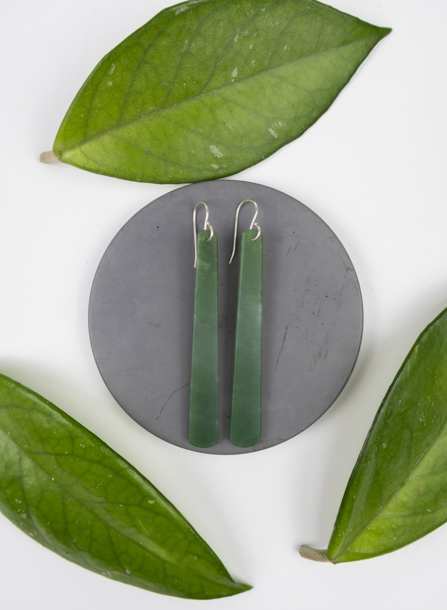 Pounamu Drop Earrings