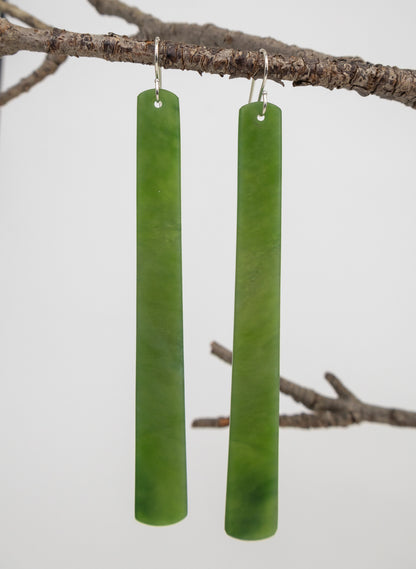 Pounamu Drop Earrings