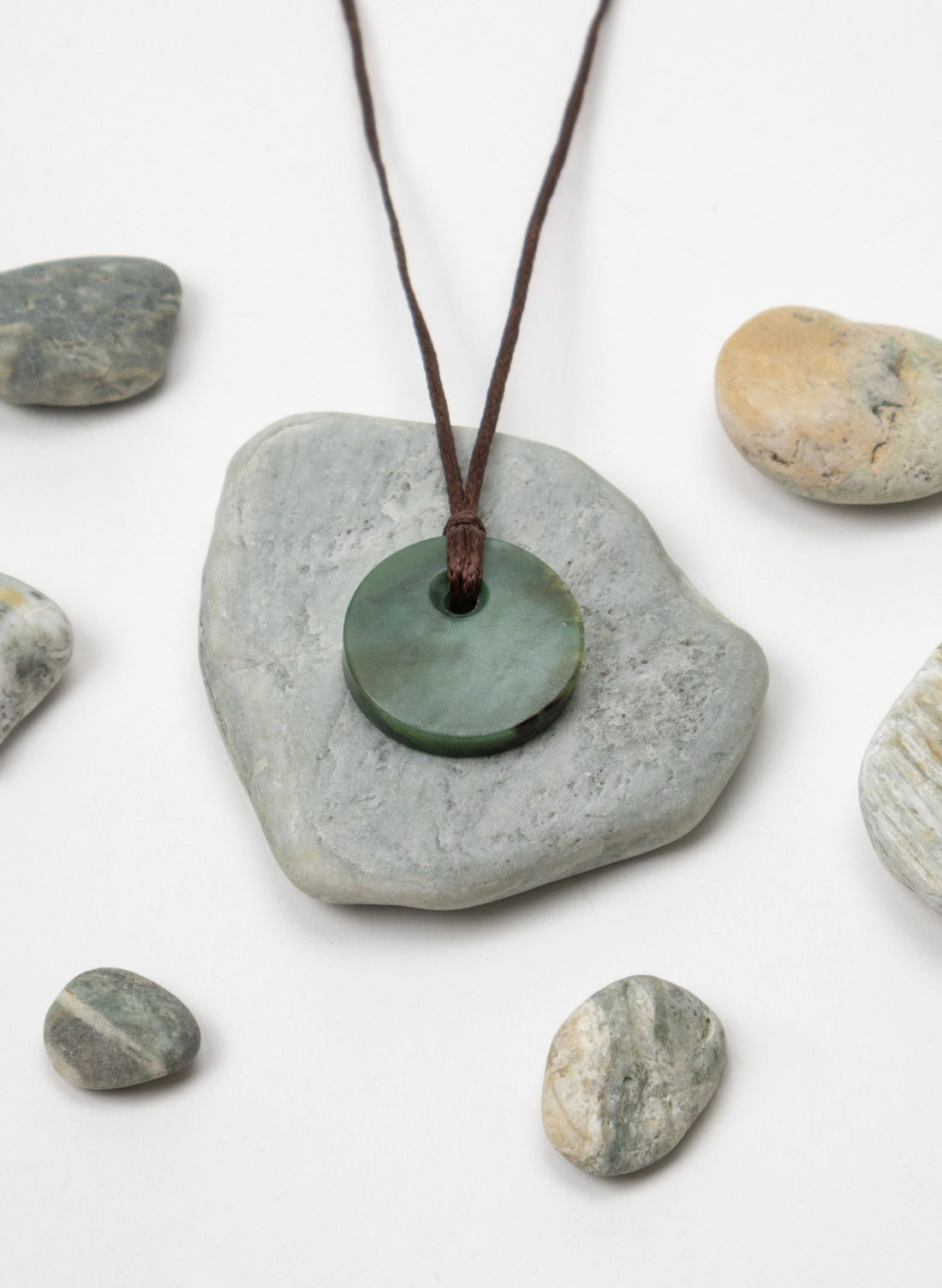 Pounamu Mini Disc Pendant