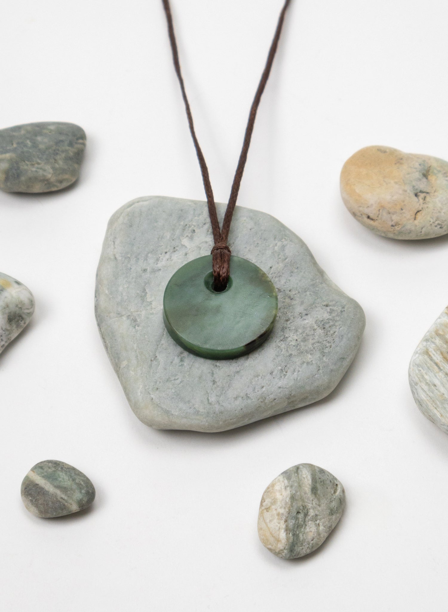 Pounamu Mini Disc Pendant