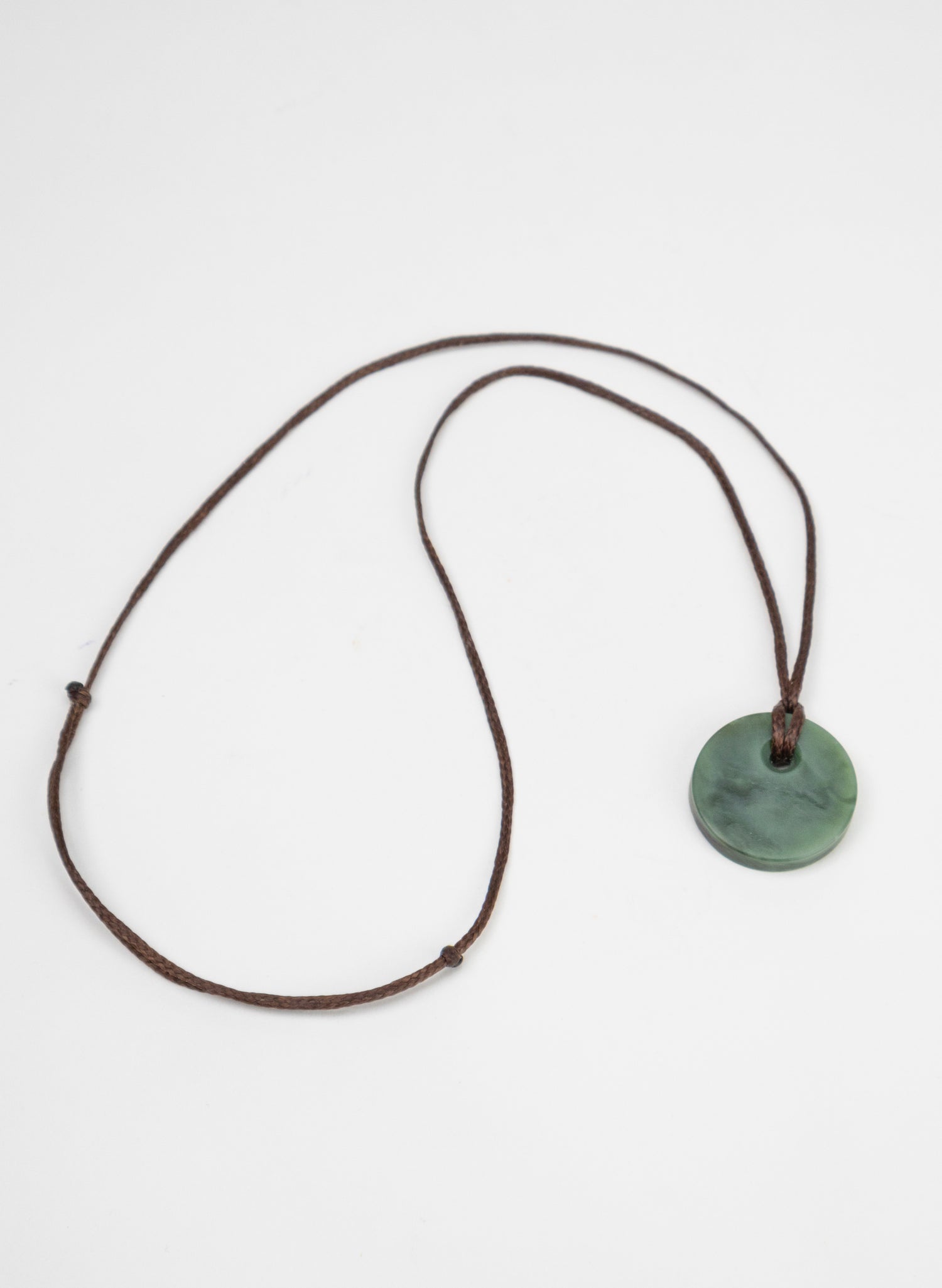Pounamu Mini Disc Pendant