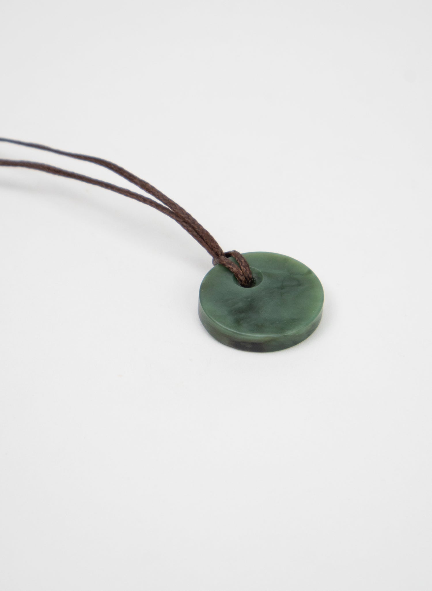 Pounamu Mini Disc Pendant