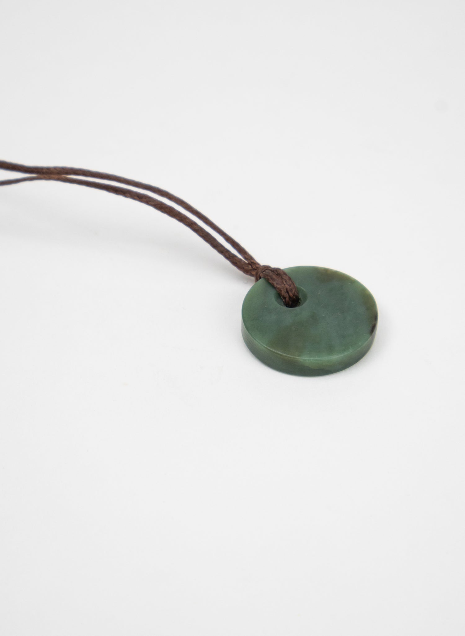 Pounamu Mini Disc Pendant