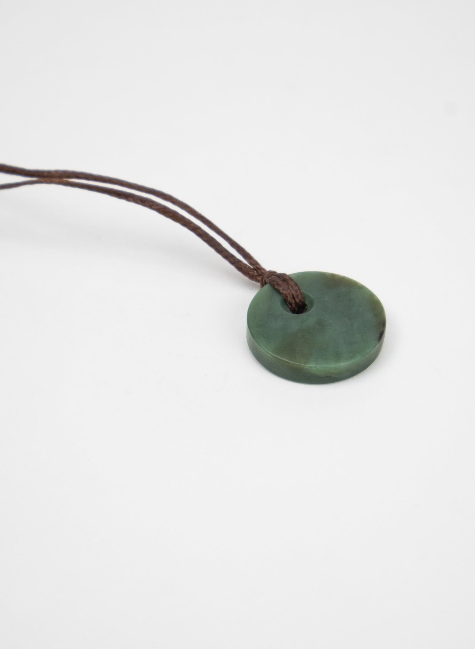 Pounamu Mini Disc Pendant