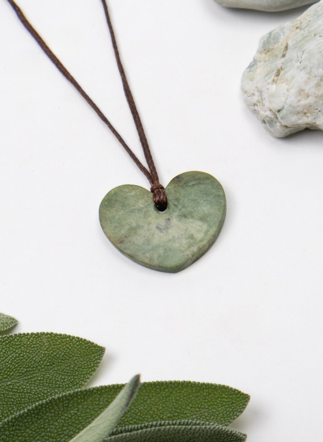Medium Pounamu Heart