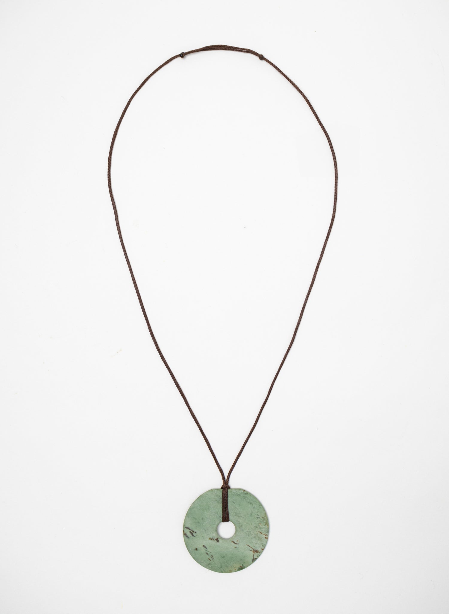 Pounamu Large Disc Pendant