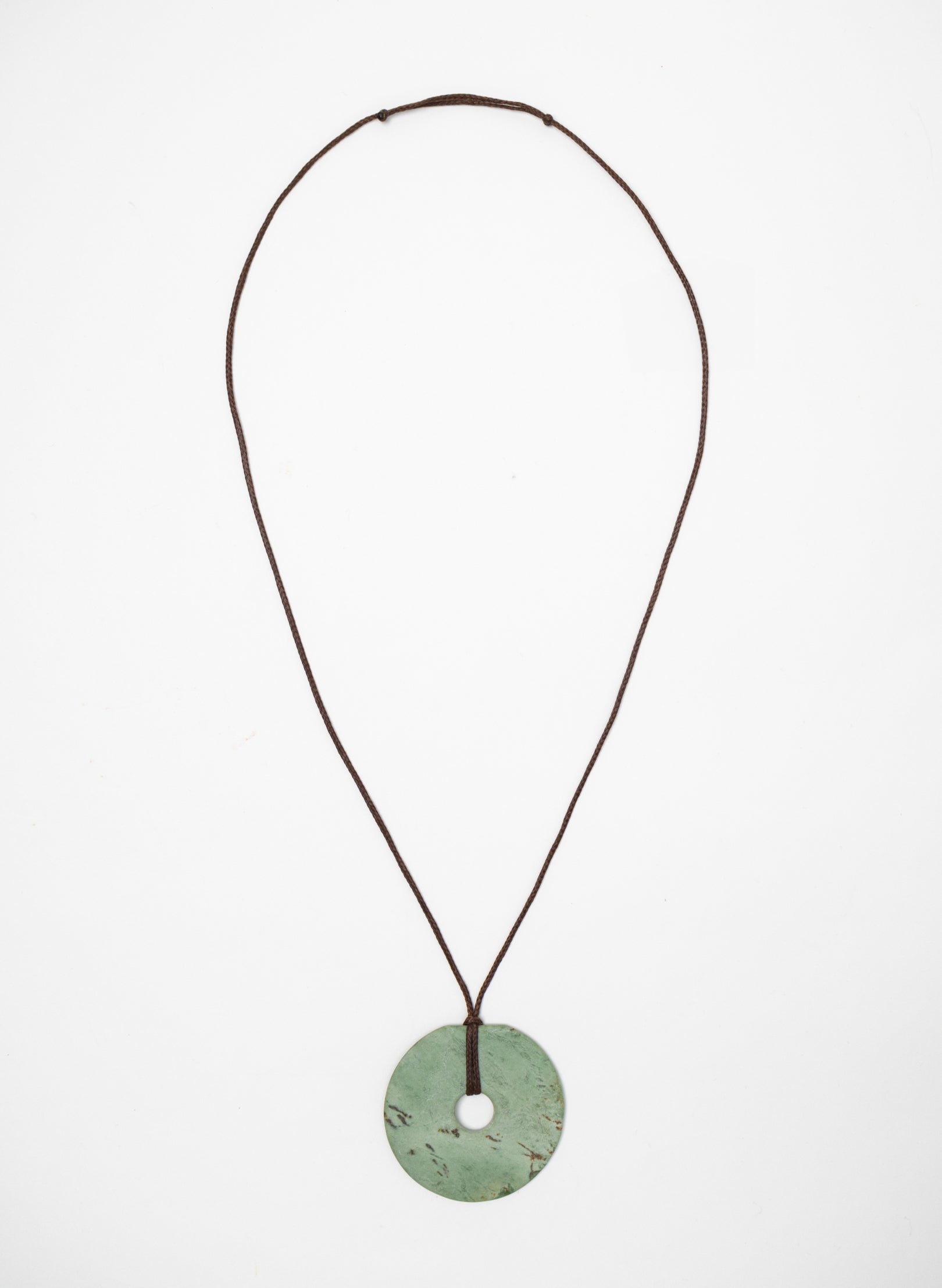 Pounamu Large Disc Pendant