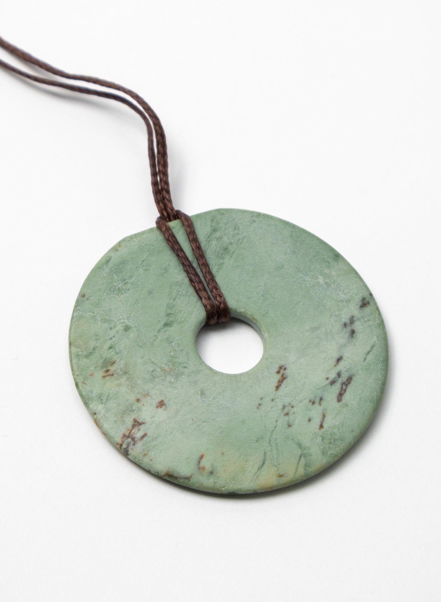 Pounamu Large Disc Pendant