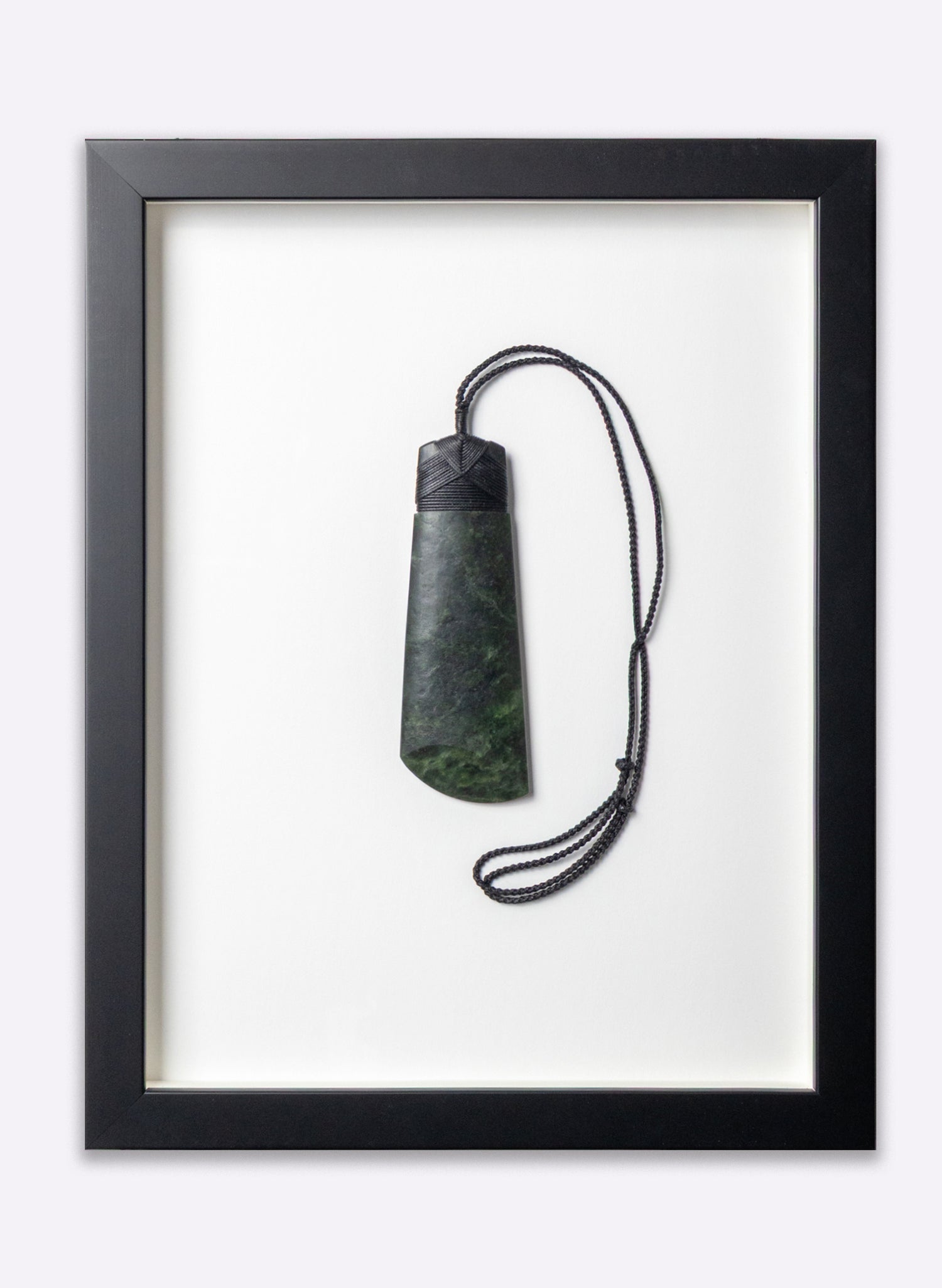 Framed Bound Kawakawa Toki Pendant