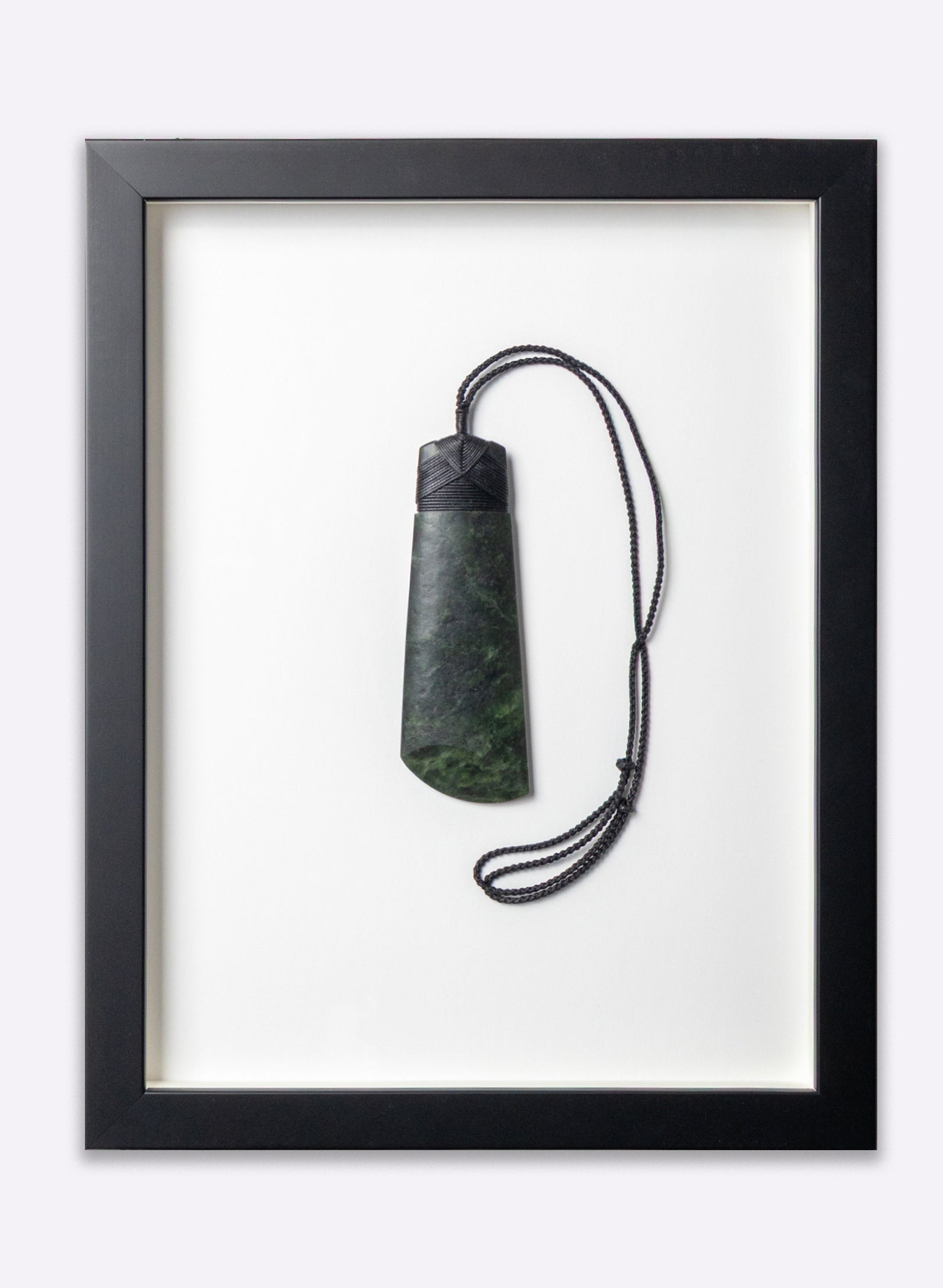 Framed Bound Kawakawa Toki Pendant