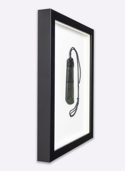 Framed Bound Kawakawa Toki Pendant