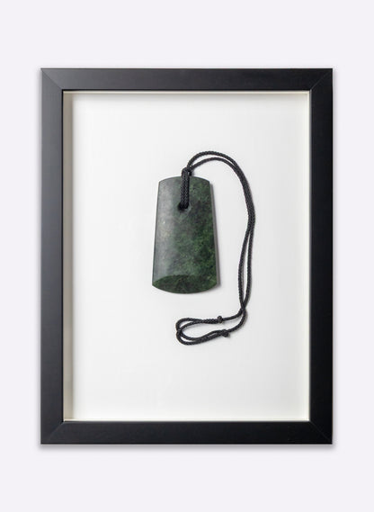 Framed Bound Kawakawa Toki Pendant