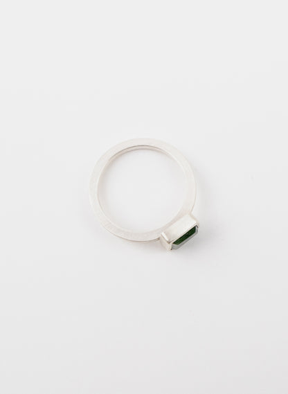 Geometric Pounamu Ring
